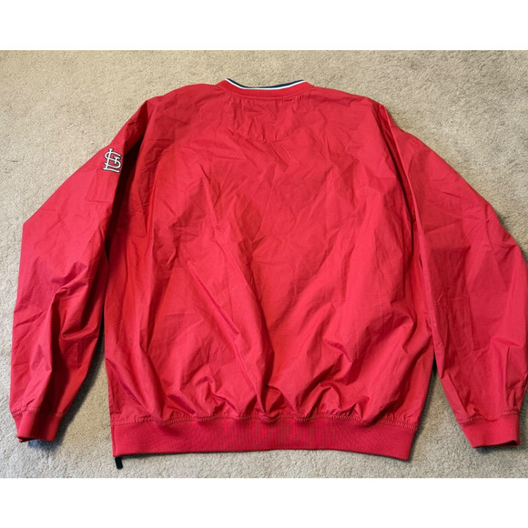 Nike St. Louis Cardinals Jacket Mens XL Pullover Nike Center Swoosh Windbreaker - Picture 5 of 16